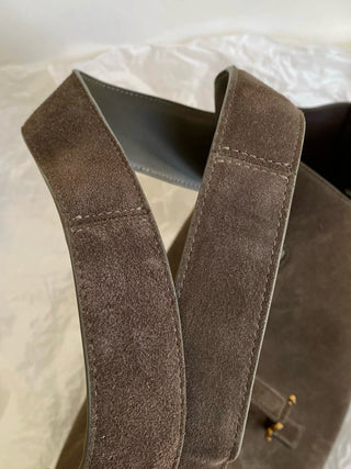 Suede musk color ys1 bea hobo tote