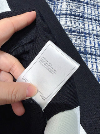 Chane* Premium Color-Blocked Polo Knitwear ✨Coconege🎿 Ski Collection