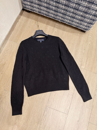 1V New Embroidered Jacquard Pullover Sweater