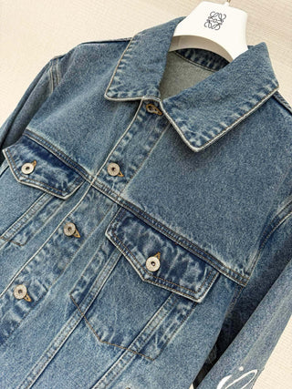 LOEW* Laser-cut Denim Jacket