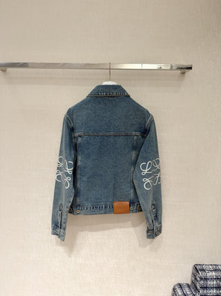 LOEW* Laser-cut Denim Jacket