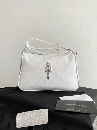 chicken nugget bag with distressed white finish 🤍