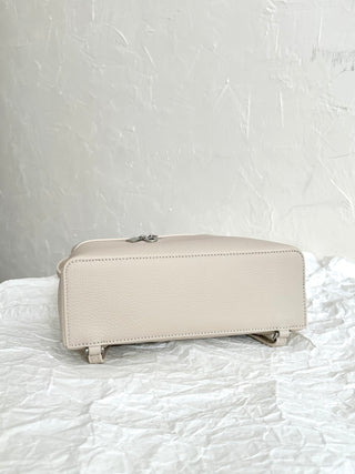 Backpack, Stone Grey (with silver buckles)