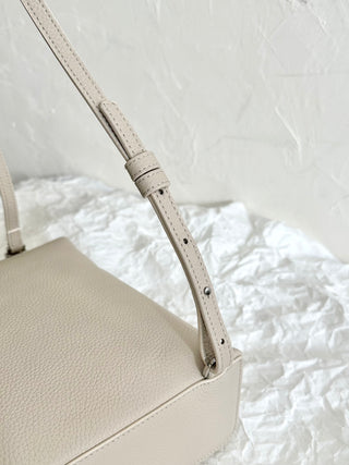 Backpack, Stone Grey (with silver buckles)