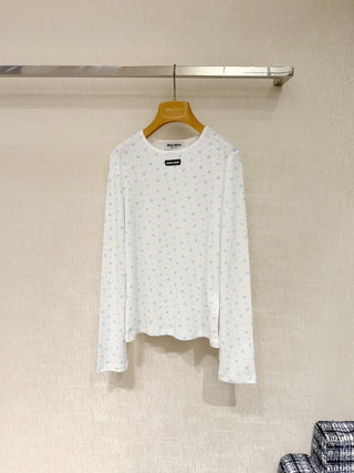 miumi* New Floral Long-Sleeve