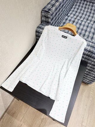 miumi* New Floral Long-Sleeve
