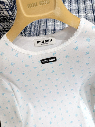 miumi* New Floral Long-Sleeve