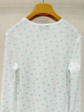 miumi* New Floral Long-Sleeve
