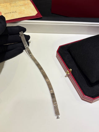 New screw chain silver bracelet