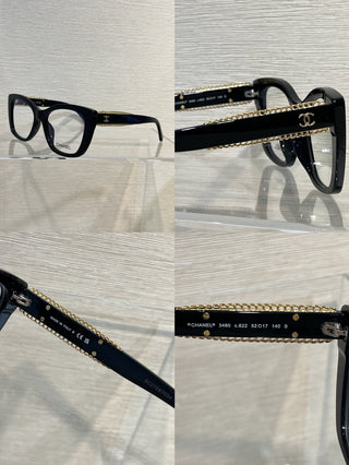 chane *eye pattern with double C frame