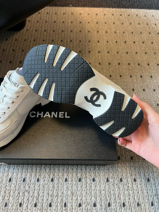 chane* low-heeled sneakers