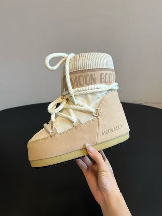 Moon Boo* New Winter Moon Boots, Tall Snow Boots, Furry Boots