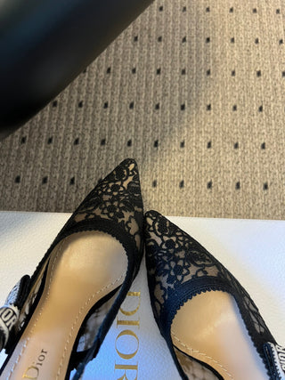 26ss Classic Pointed-Toe Bow High Heels