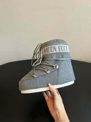 Moon Boo* New Winter Moon Boots, Tall Snow Boots, Furry Boots