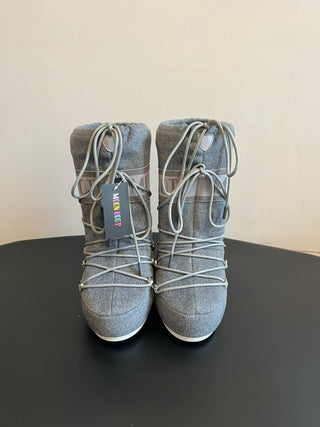 Moon Boo* New Winter Moon Boots, Tall Snow Boots, Furry Boots