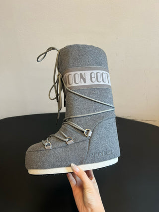 Moon Boo* New Winter Moon Boots, Tall Snow Boots, Furry Boots