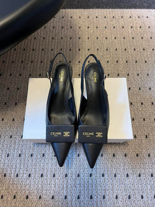 26ss Pointed-toe high heels