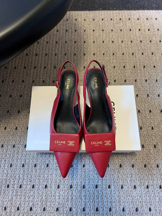 26ss Pointed-toe high heels