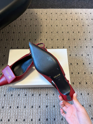 26ss Pointed-toe high heels