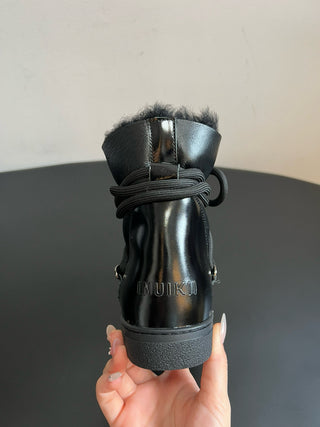 INUIKL* Autumn/Winter New Lace-up Snow Boots