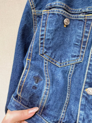 Early Spring Denim Jacket with Fur Collar✨