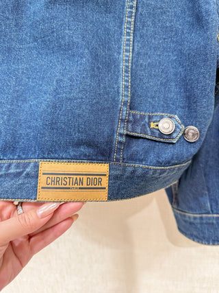 Early Spring Denim Jacket with Fur Collar✨