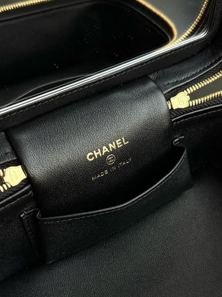 chane Double zipper box bag