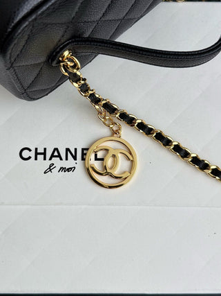 chane Double zipper box bag