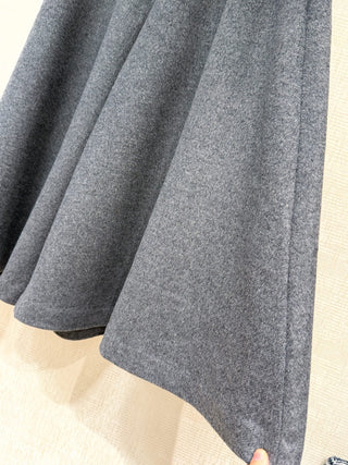 New Wool Wide-Leg Pants