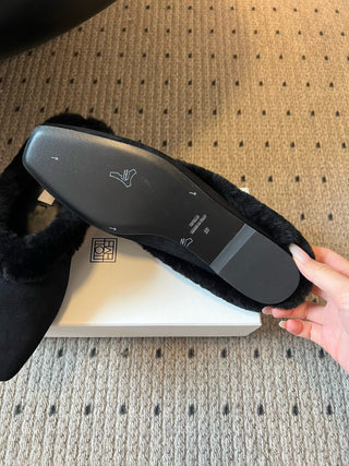 TOTEM* Autumn/Winter Retro Plush Mules