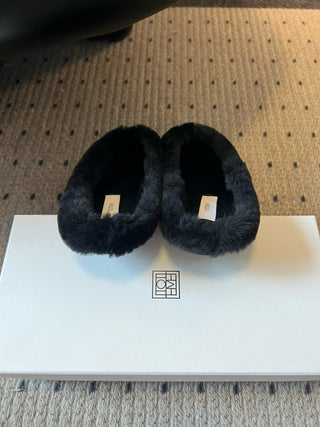TOTEM* Autumn/Winter Retro Plush Mules