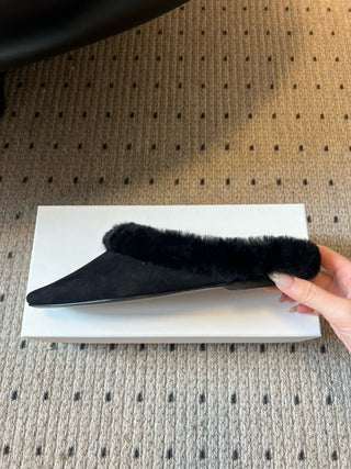 TOTEM* Autumn/Winter Retro Plush Mules