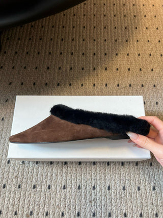 TOTEM* Autumn/Winter Retro Plush Mules