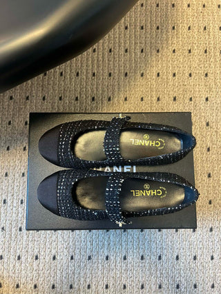 Round Toe Patchwork Style Flat Mary Jane Shoes