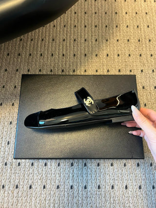 Round Toe Patchwork Style Flat Mary Jane Shoes