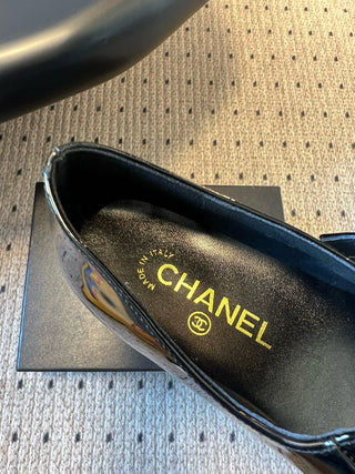 Round Toe Patchwork Style Flat Mary Jane Shoes