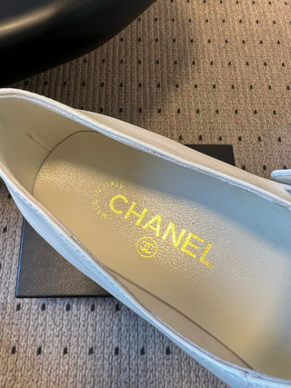 Round Toe Patchwork Style Flat Mary Jane Shoes