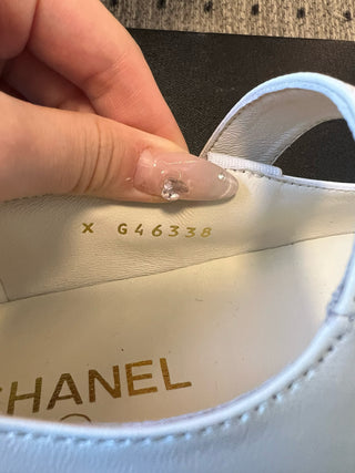 Round Toe Patchwork Style Flat Mary Jane Shoes