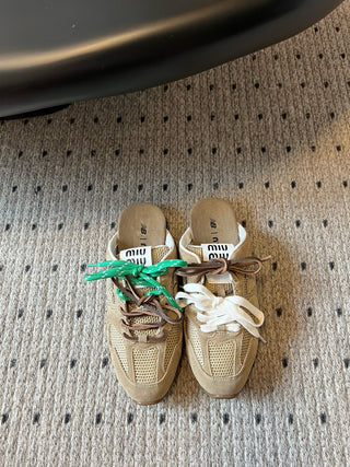 Miu Mi* x New Balanc* Sneaker Slip-on