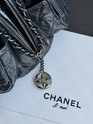 Mini Space Silver Frog Backpack