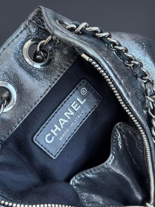 Mini Space Silver Frog Backpack