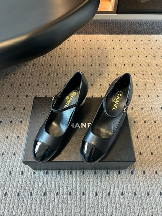 Chane* Pearl Heel Mary Janes