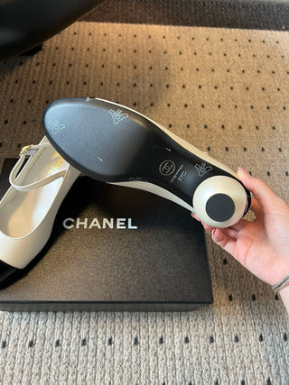 Chane* Pearl Heel Mary Janes