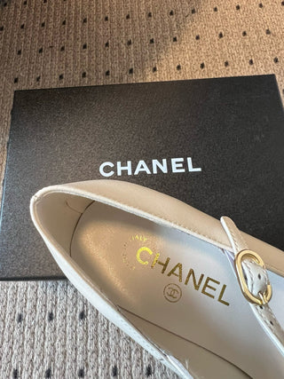 Chane* Pearl Heel Mary Janes