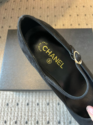Chane* Pearl Heel Mary Janes