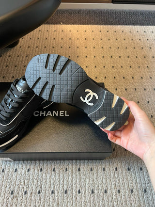 chane* low-heeled sneakers