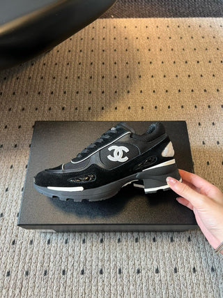 chane* low-heeled sneakers