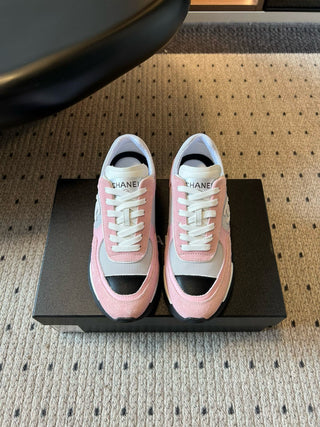 chane* low-heeled sneakers