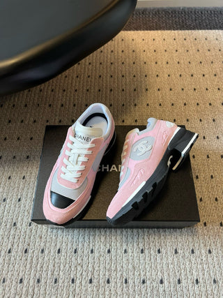 chane* low-heeled sneakers