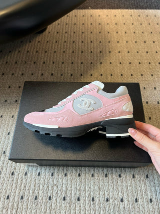 chane* low-heeled sneakers